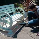 painting-garden furniture